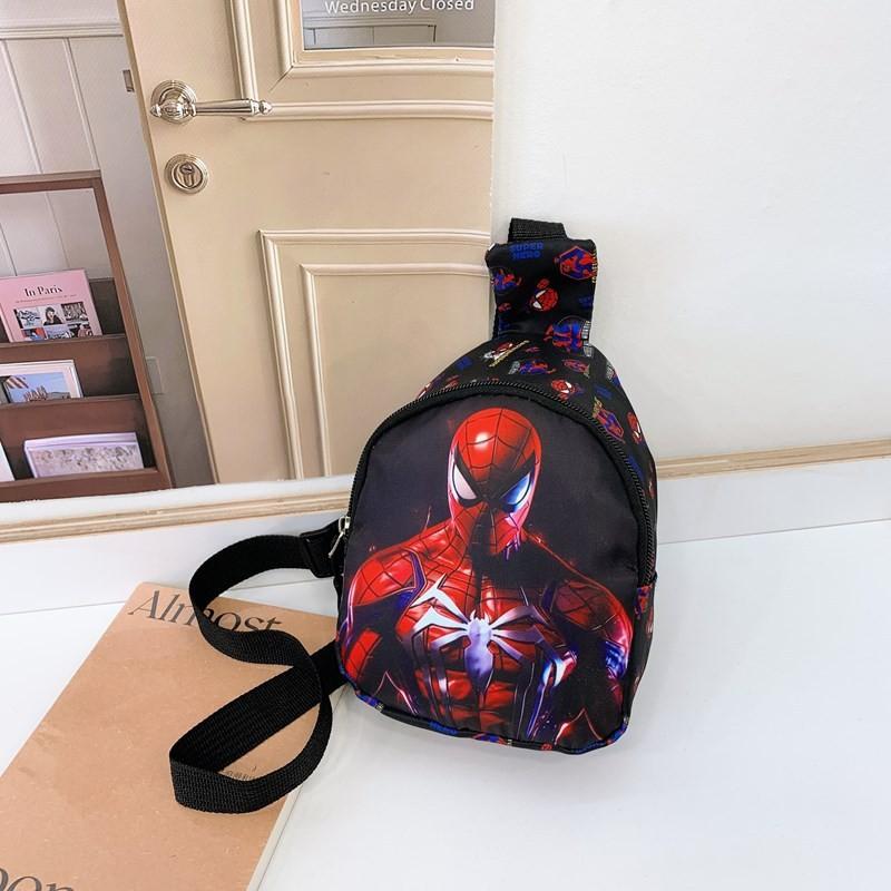 

Детская сумка через плечо с Человеком-пауком, с нейлоновой дышащей подкладкой Black