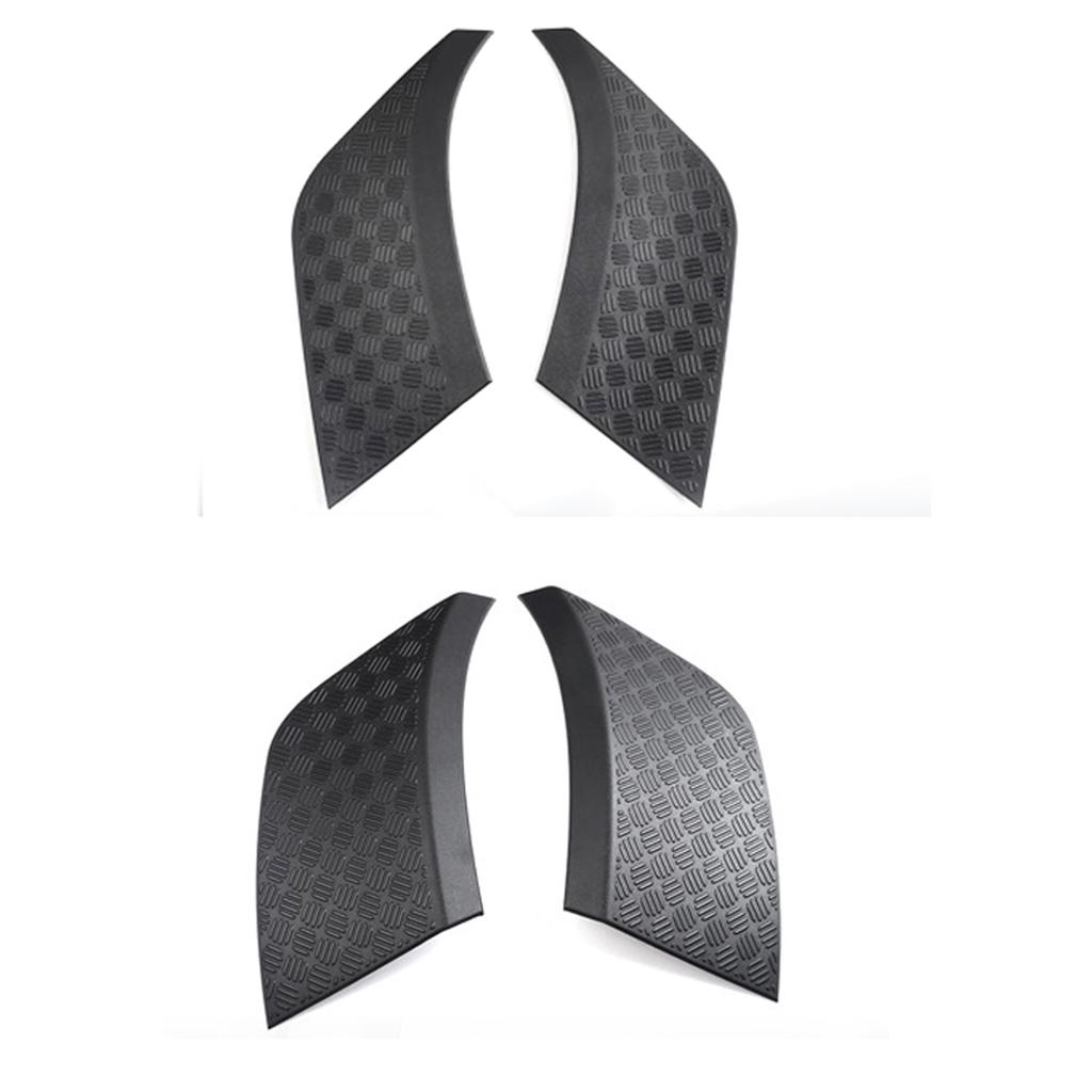 For Land Rover Defender - Car Accessories ABS Plastic Bumper Side Anti-Scratch Plate Cover Trim 2pcs