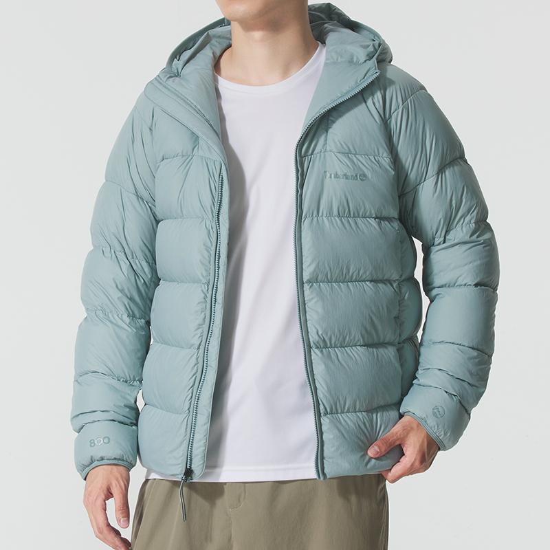 Timberland Outdoor Goose Down 800 Fill Hiking Warm Water-Resistant Hooded Long Sleeve Down Jacket Men outerwear A6MMB-EYM