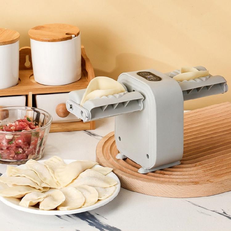 Leak Proof USB Powered Dumpling Maker Machine Duals Head Designs Professional Kitchen Helper For Daily Use