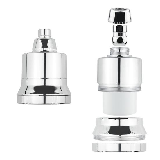 Hochdruck-Duschfilter, 360 Grad drehbar, einfache Installation, Badezimmer-Duschkopf, Haut- und Haarentfernung