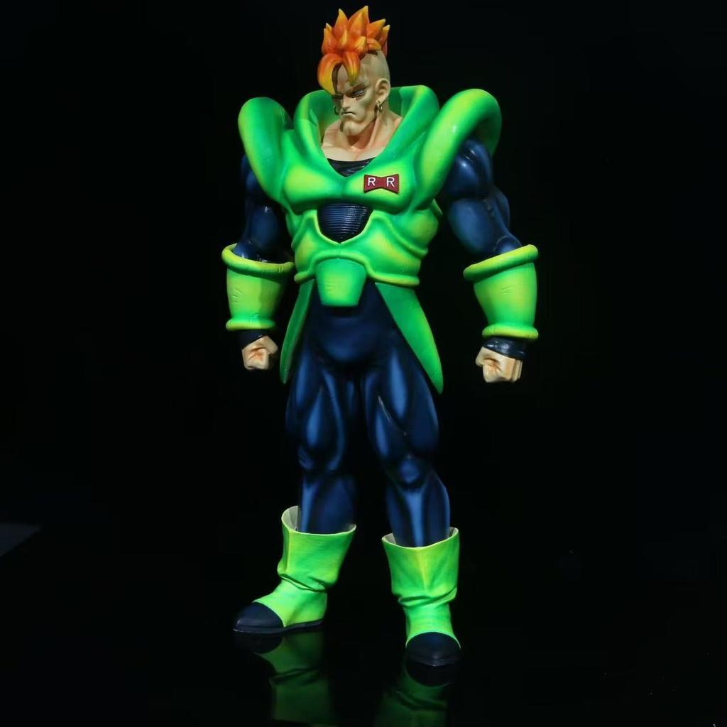 29cm/11.42in Anime Dragon Ball Z ANDROID 16 Figure Action Figures PVC Statue Collection Figure Playthings Gifts