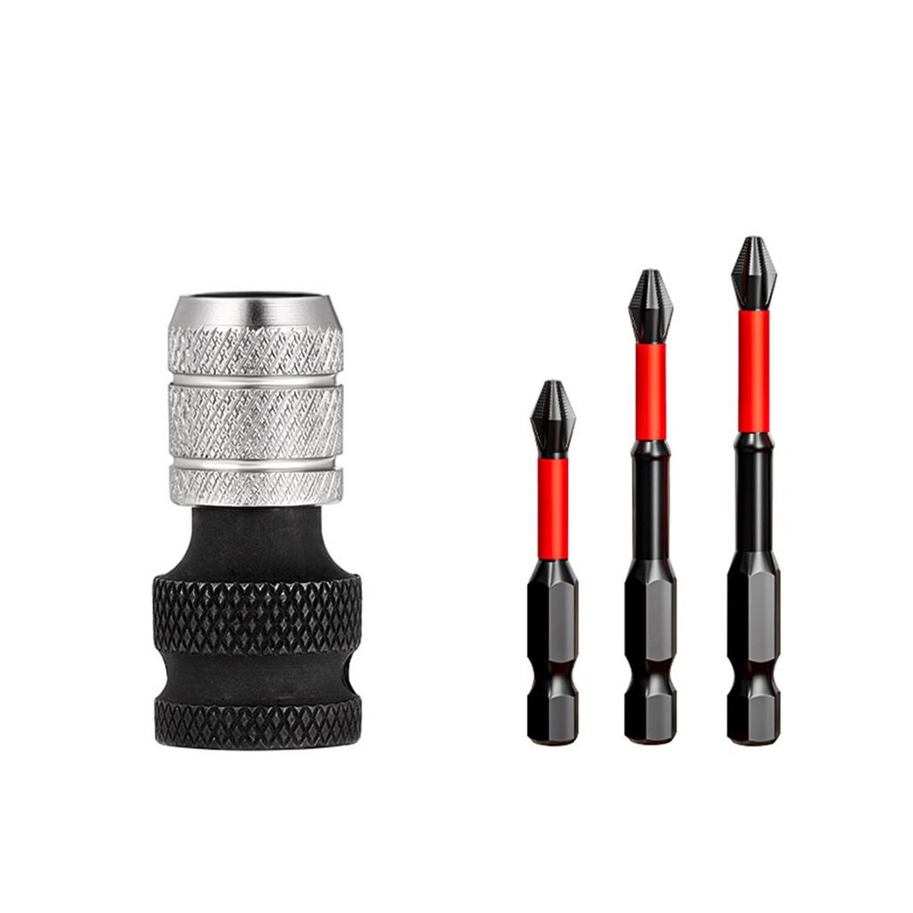 1/4inch Drive To 1/4inch Hex Adapter Socket Adapter Drive Hex Ratcheting Humanized Quick Releasing Wrench Accessories