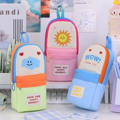 Book Bag Star Pen Bag Large Capacity Student Stationery Bag Pencil Stationery Beauty Pen Bag
