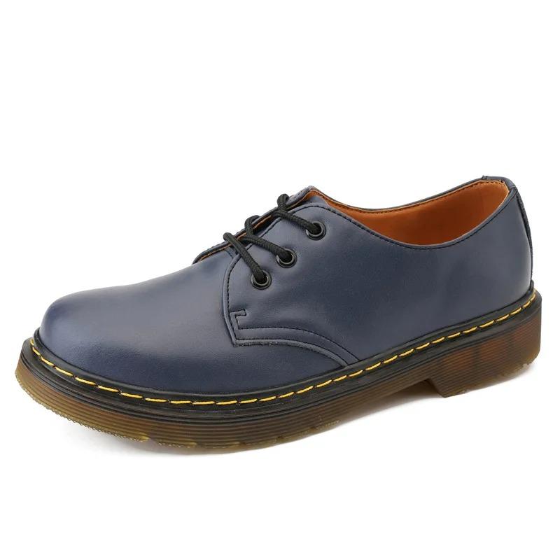 Mens Casual Shoes High Quality Cowhide Leather Shoes Classic Lace Up Oxfords Men Business Office Footwear Round Head Derby Shoes
