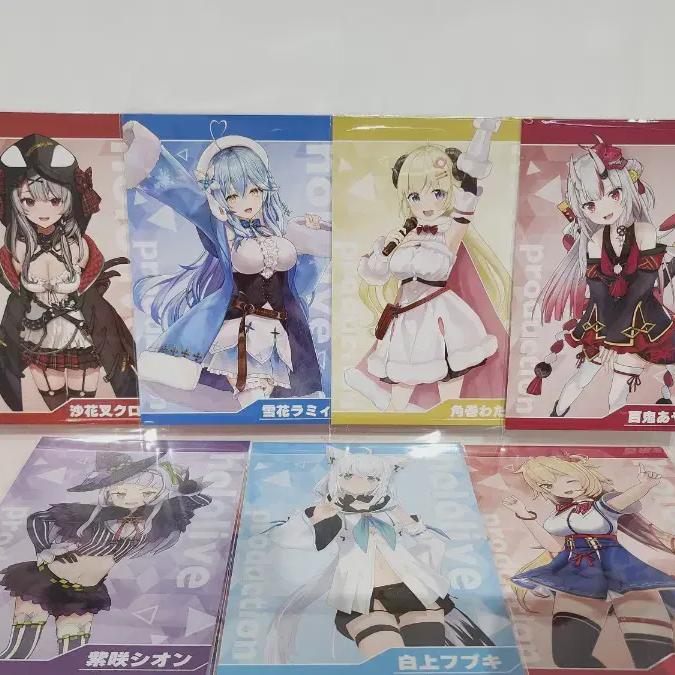 

Holo Live Kotobukiya Pre-order Benefit 7 Piece Postcard Set