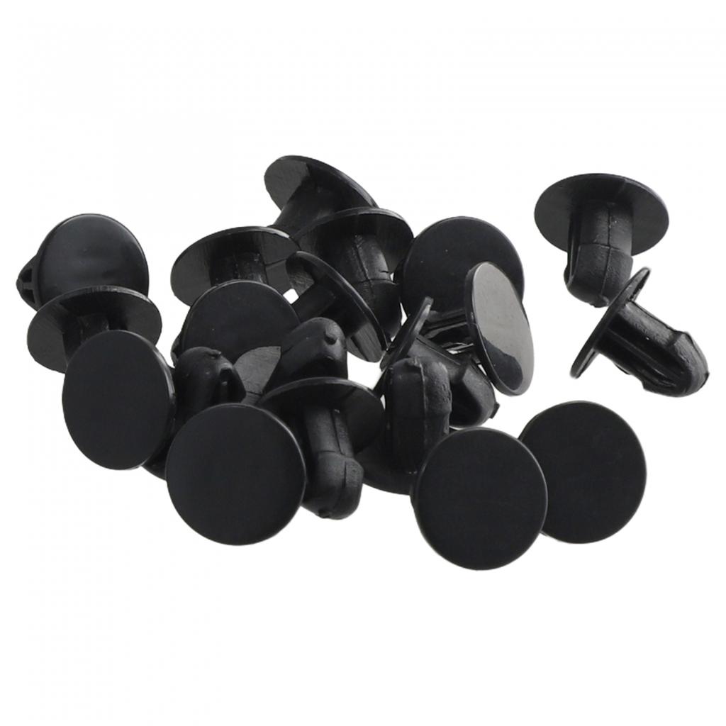 Cowl Grille Clip Clip For Civic Del Sol Black Stem Length 10 Mm