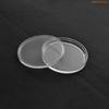 K1AE 100pcs 25mm Coin Storage Capsules Holder Round Transparent Plastic Coin Container Protective Case for Coin Collection