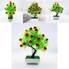 Cherries Artificial Fruit Plant With Plastic Material For Home Decor And Indoor Landscaping