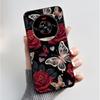 Printed Phone Case For ZTE Nubia Focus 2 Ultra 5G Funda Capa Soft Silicone Black Shell Cover Cute Flower Cartoon Casing Coque