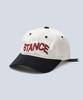 Seutenseuseoul Wave Stance Two Tone Cap (Ivory & Navy)