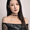 Retro Love Necklace Red Leopard Print Neck Strap Clavicle Chain Pendant Necklace