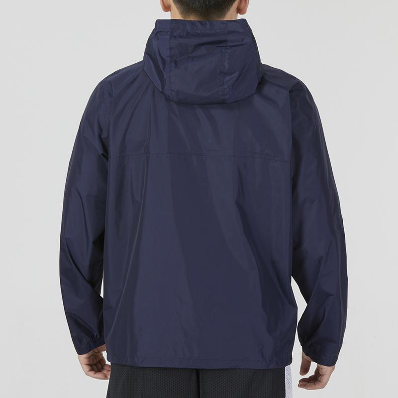 Under Armour Cloudstrike 2.0 Solid Sport Casual Hooded Jacket Men Jackets Navy-Blue 1374644-410