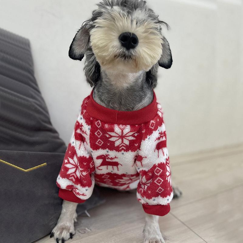 Winter Sphynx Clothes Warm Fleece Pet Sweater for Cats Small Dogs Kitten Costume Hot Sales New Year's Gift