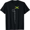 Jamaika Signature Jamaikanische Flagge T-Shirt Größe S-5XL