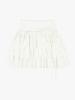 Pink Pineapple Frill Mini Skirt_Ivory