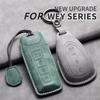 Car Remote Key Case Cover For Great Wall Gwm Wey Coffee01 Coffee02 Wey-X Wey-S Wey-Gt Vv7 Gt8 Leather Key Fob Keychain