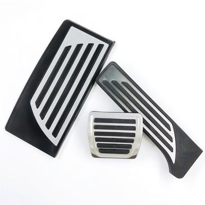 Car Accelerator Brake Foot Rest Pedal Pads for Alfa Romeo Giulia 2016 2017 2018  No Drilling Pedals Car Interior
