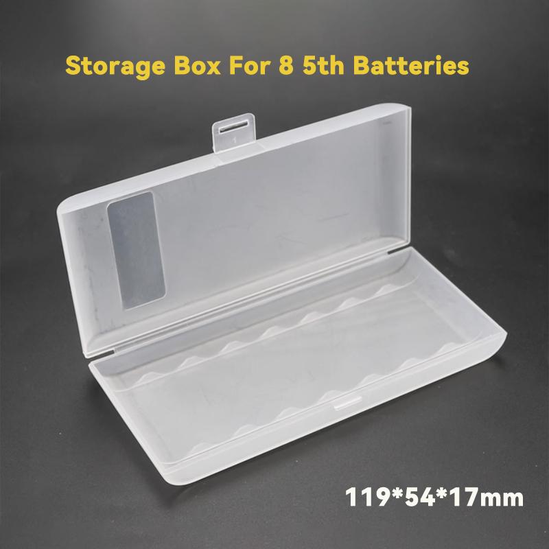 4/6/8/10 Grid 5/7 Battery Storage Box Transparent Portable Storage Box Jewelry Box Screw Box Parts Box Tool Box
