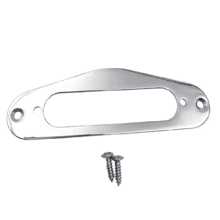 Einzelspulen-Metall-Humbucker-Tonabnehmerring Schutz-Dekorativer Metallrahmen für E-Gitarrenhals Verhindert Schäden