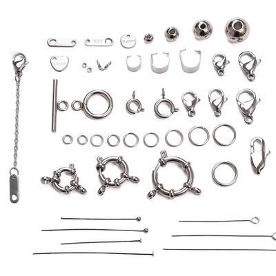 Chiusure Ganci Perno Aragosta Anello di Salto Per Bracciale Collana Connettori Fai da Te Creazione di Gioielli Risultati Forniture