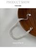 Cui Yan S925 Sterling Silver Waterfall Bracelet - Korean Style Light Luxury Gift for Women and Best Friends