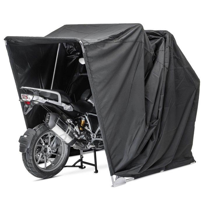 Folding Motorcycle Garage - Motoguard ST7600 - XXL 338×138×188 Cm - 600D Oxford Nylon - Anticorrosion Metal Frame