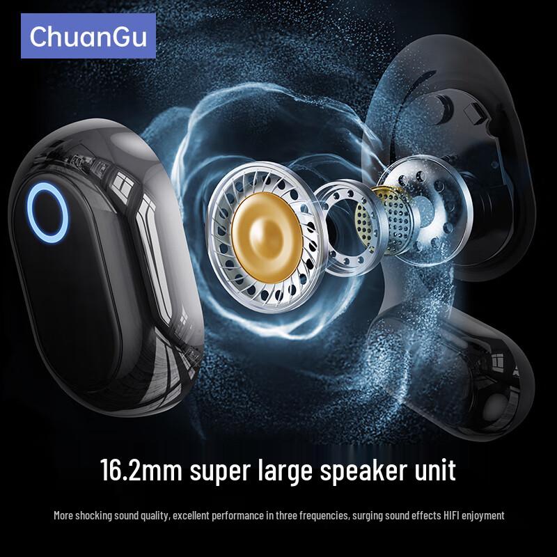 ChuanGu Open-Ear Bone Conduction Bluetooth Sports Headset