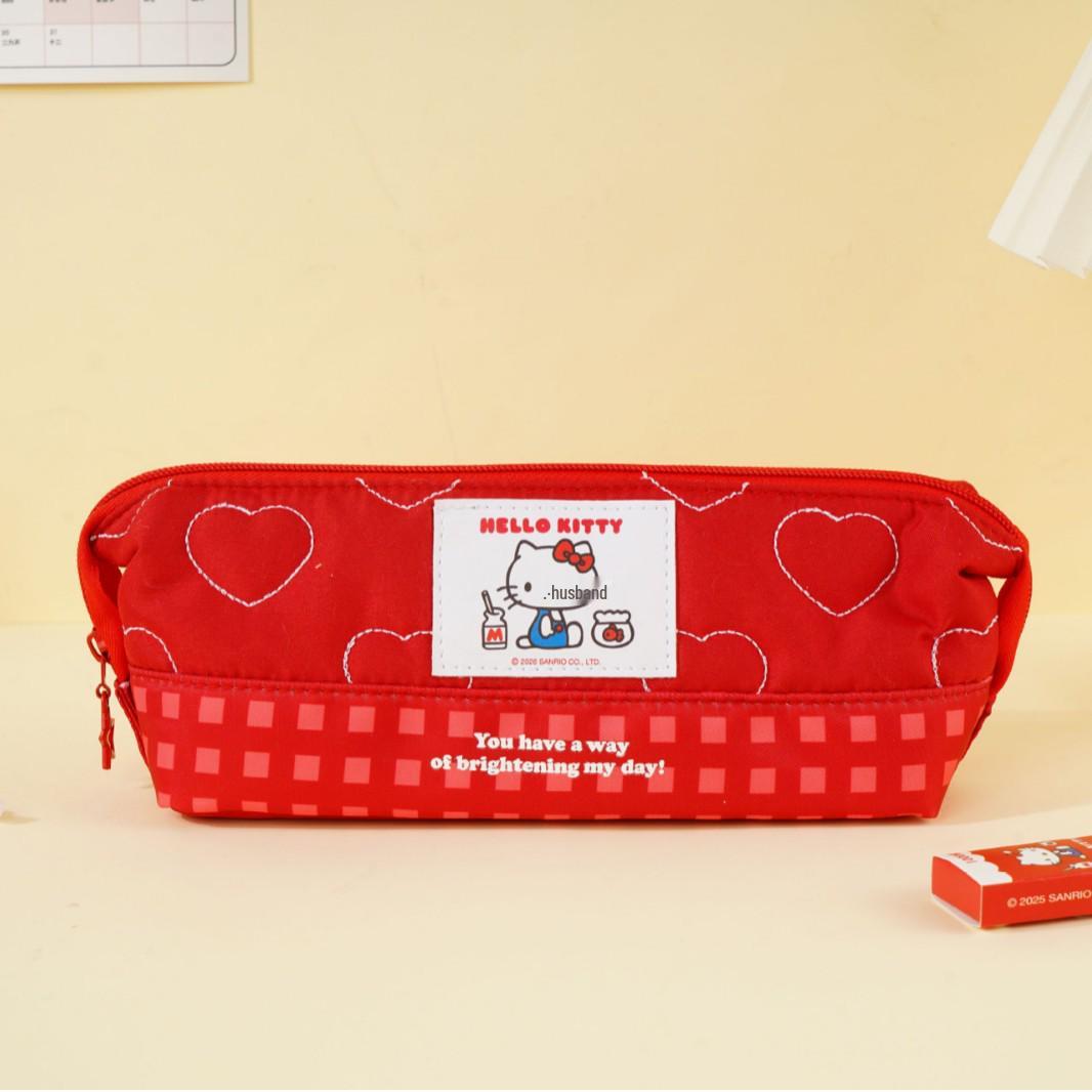 Joytop Hello Kitty Large Capacity Cute Pencil Case - Simple, Portable Stationery Bag for Students
