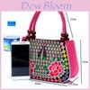 Elegant Fashion Yunnan National Style Embroidery Handbag For Women With Soft Handle