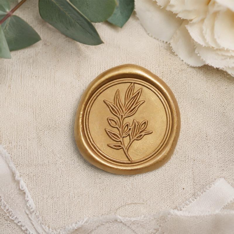 Wax Seal Stamp Kit: Embossed Stamp, Sealing Wax, Stickers for Envelopes, Postcards, Love Letters, and Gifts