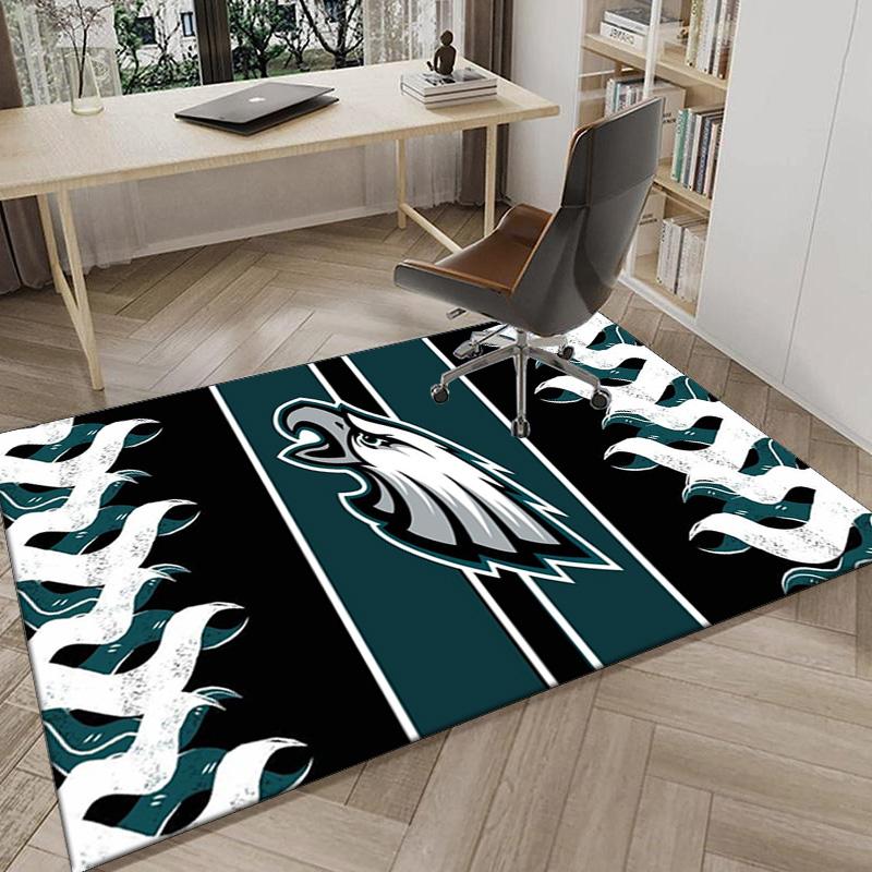 Eagle Power Philadelphia Area Rug for Office, Chair Rug, Decorative Carpet Livingroom Mat, Large Size Fan gifts Christmas gifts