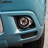 Front Fog Light Lamp Cover Trim For Mitsubishi ASX 2010 2011 2012 Chrome Car Accessories Front Foglight Foglamp Bezel Trims