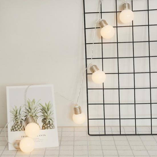 1.5m 10LED Round Bulb Birthday Holiday Party Decor Lamp Xmas Tree Strings Light