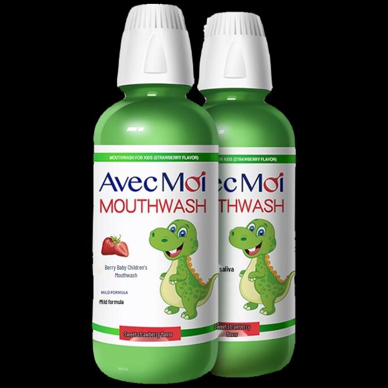 Avec Moi Kids Probiotic Mouthwash (Twin Pack)