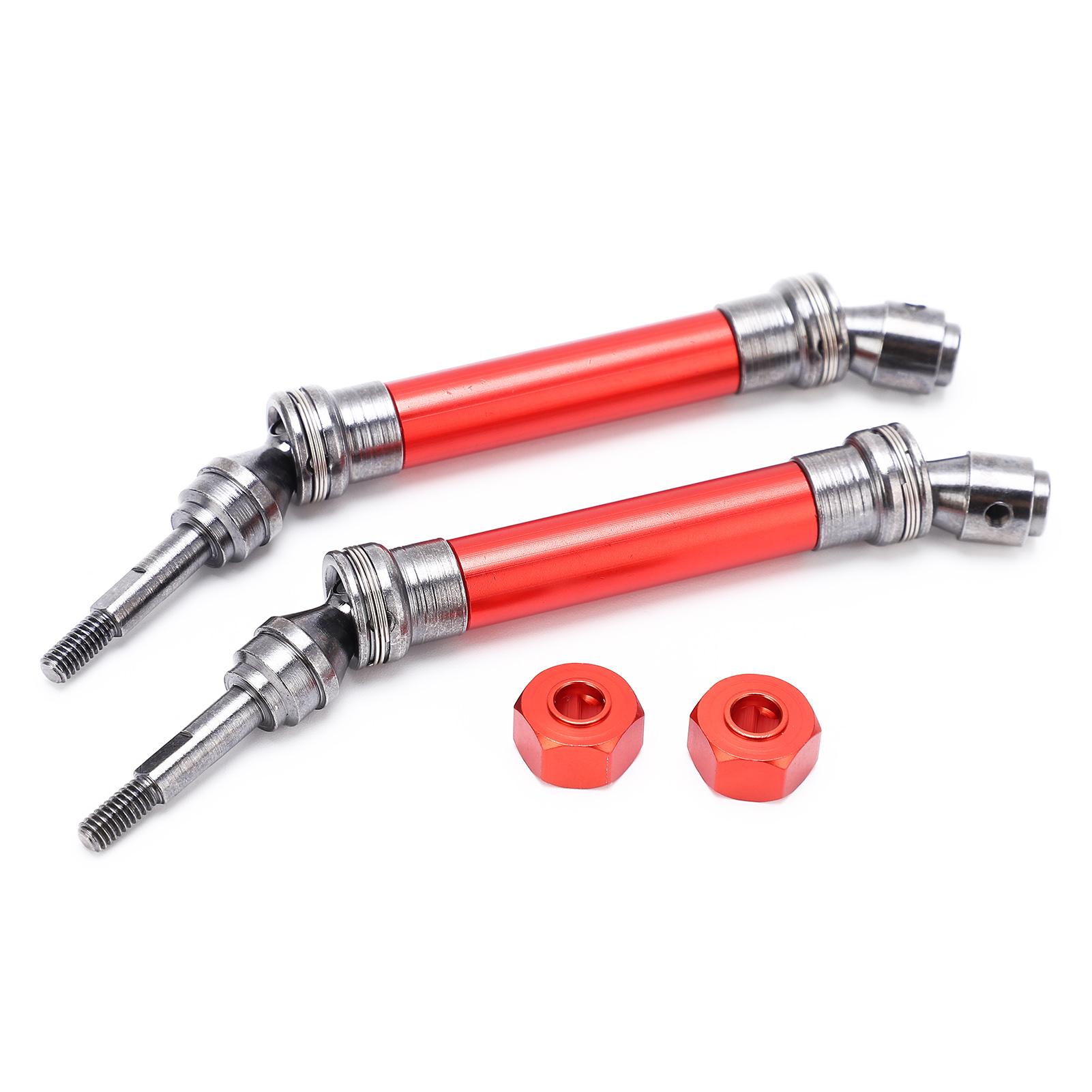 

Знімний передній приводний вал у зборі для Traxxas Slash Rustler Vxl 4x4 4wd 110 RC автомобіляЧорний