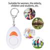 Self Defense Safety Protection Device For Women Emergency Alarm With LED Flashlight Keychain Alarm For Travel Security Protection Anti-Theft Personal