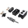 Methanol Internal Combustion Engine Double Cylinder 4 Stroke Assembly Metal Motor Kit