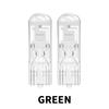 2X T10 W5W 194 T15 W16W  LED Bulbs Reading Lights COB Auto Brake Lamp Glass Sapphire Drive-free Dome Light Amber 12V White 6000K