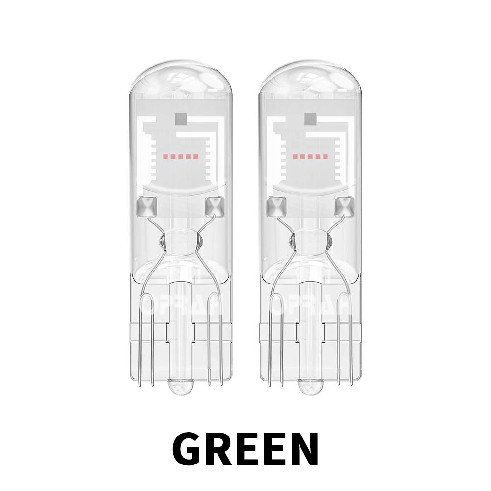 2X T10 W5W 194 T15 W16W  LED Bulbs Reading Lights COB Auto Brake Lamp Glass Sapphire Drive-free Dome Light Amber 12V White 6000K