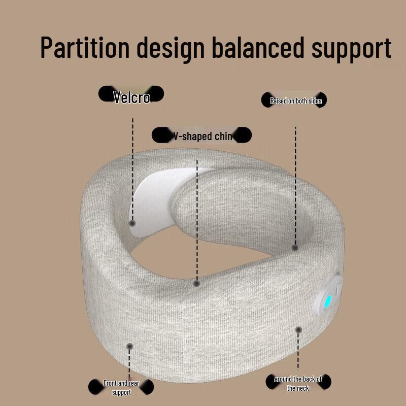 HZ-U5 Vibration Heated Neck Massager & Support