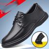 Fashion Spring Autumn Leather Business Men's Dress Shoes New Designer Soft-soled Casual Loafers for Men Fashion Light British Male Shoes