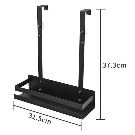 Hot Selling Metal Stainless Steel Matte Black Hanging Shower Rack Caddy Shower Organizer Shelf