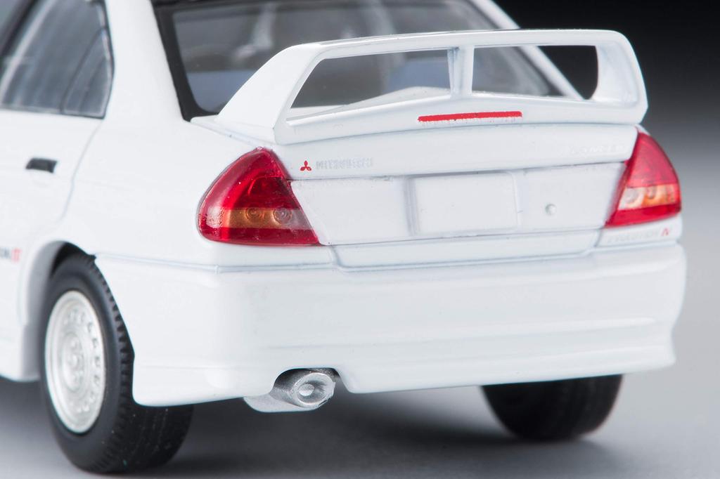 Tomica Limited Vintage Neo Scale Mitsubishi Lancer RS Evolution IV 1996 Finished Model 1/64 LV-N186c (White, Model) -