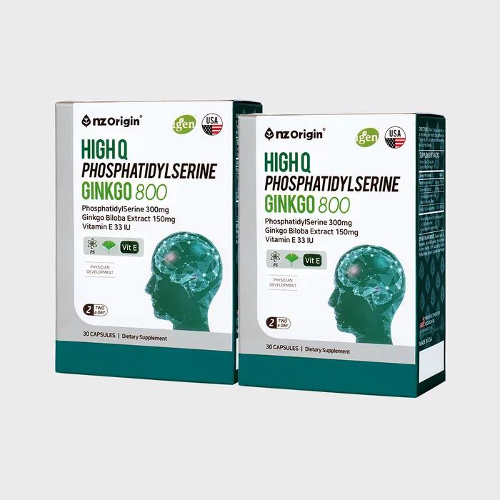 

Haikyu Phosphatidylserine Ginkgo 800 (30 capsules) X 2 bottles