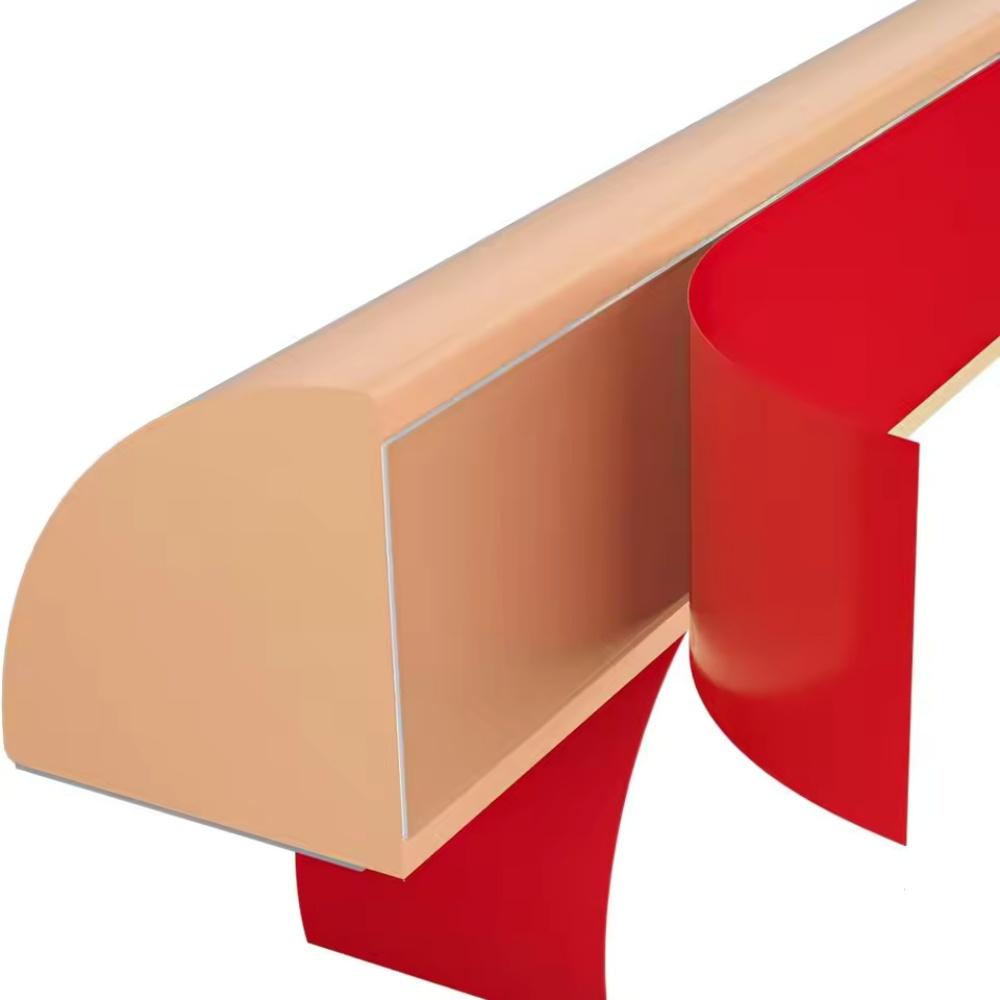 

1PC 1meter/39.37in Self Adhesive Decorative Strip for Waterproof Molding Trim Caulk Strip for Wall Edge Corner,Countertops,Tile 1m світло-коричневого кольору