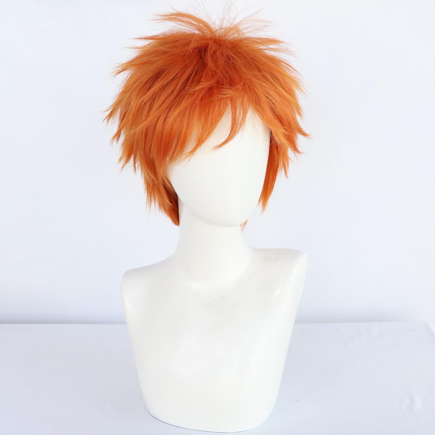 Korte Zwarte Synthetische Cosplay Pruik voor Mannen voor Halloween Kerst Evenement Kostuumfeest Zwarte Mannen Pruik voor Mannen Vrouwen Anime Cosplay multi