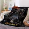 1pc Lord of the Rings Fellowship of the Ring Blanket Lightweight Flannel Throw for Sofa Bed Travel Camping Livingroom Office Couch Chair 1151KK