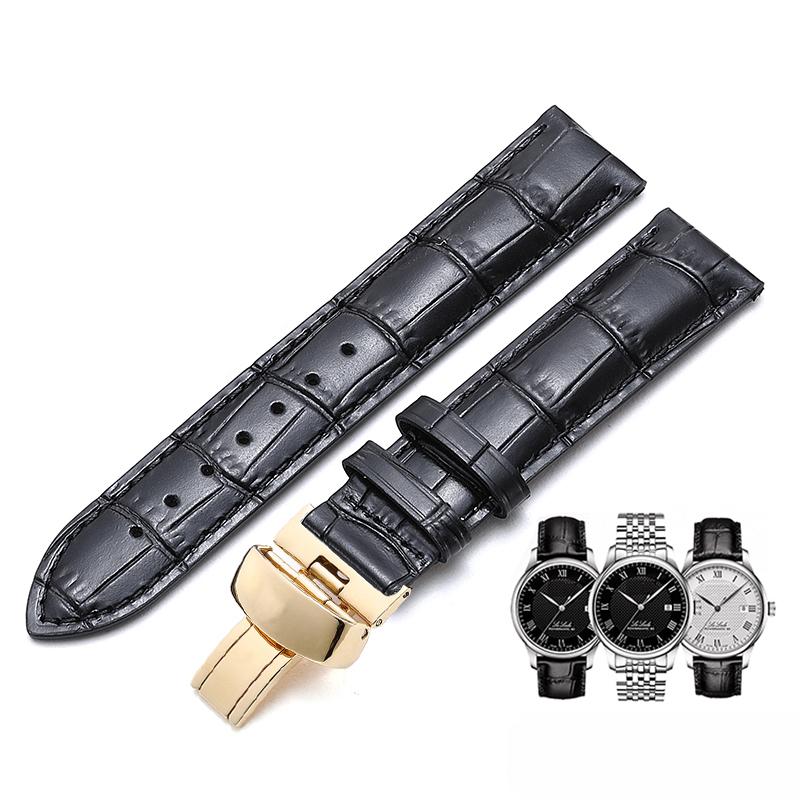 Echtes Leder Uhrenarmband für Tissot Le Locle T41 T006 PRC200 Uhrenarmband 18 19 20 22mm Armband Kostenloser Versand