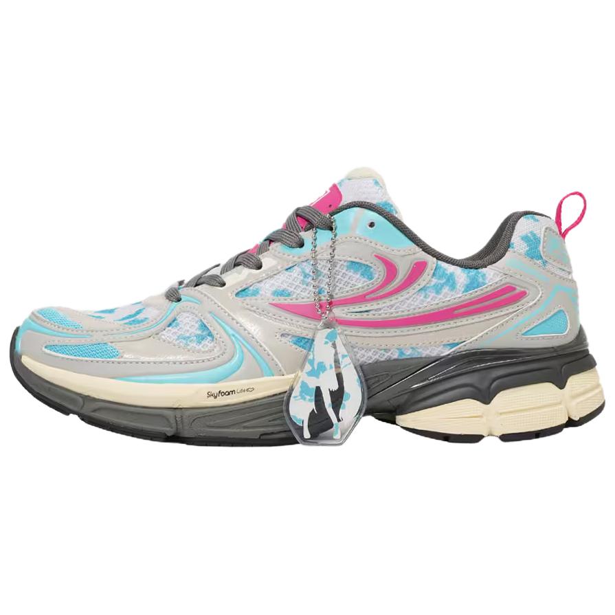 

Hatsune Miku x FILA INTERUN V2 Casual Shoes Unisex Gray Blue Pink FU0102242-031 42